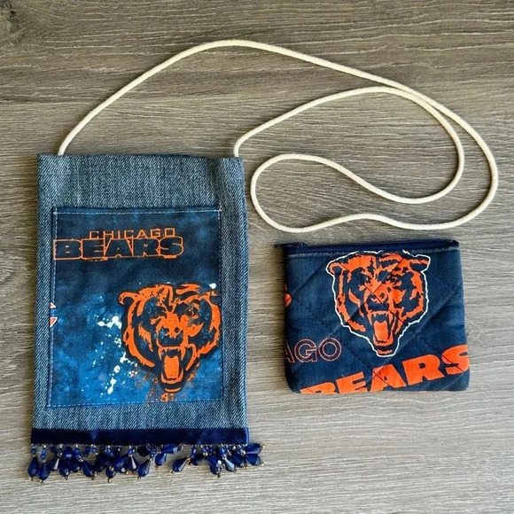 NFL Handbags - Chicago Bears NFL Mini Purse And Wallet